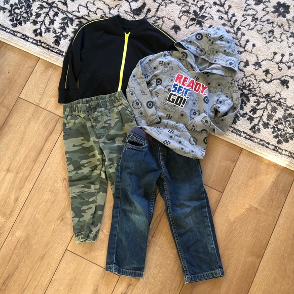 Bundle of 3T cold weather boys outfits - Picture 1 of 12